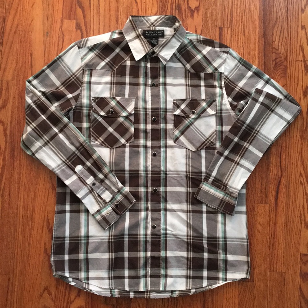 Young Men’s Plaid Shirt